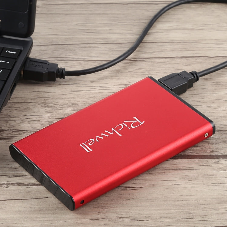 Sandsberg | Richwell SATA R2-SATA-320GB 320GB 2.5 Zoll USB3.0 Super Speed Schnittstelle mobile Festplatte (Rot)