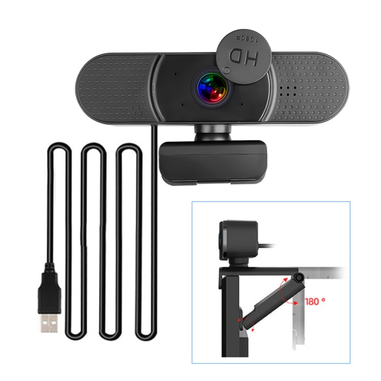 Sandsberg | C36 1080P HD Computer Kamera Webcam (Schwarz)