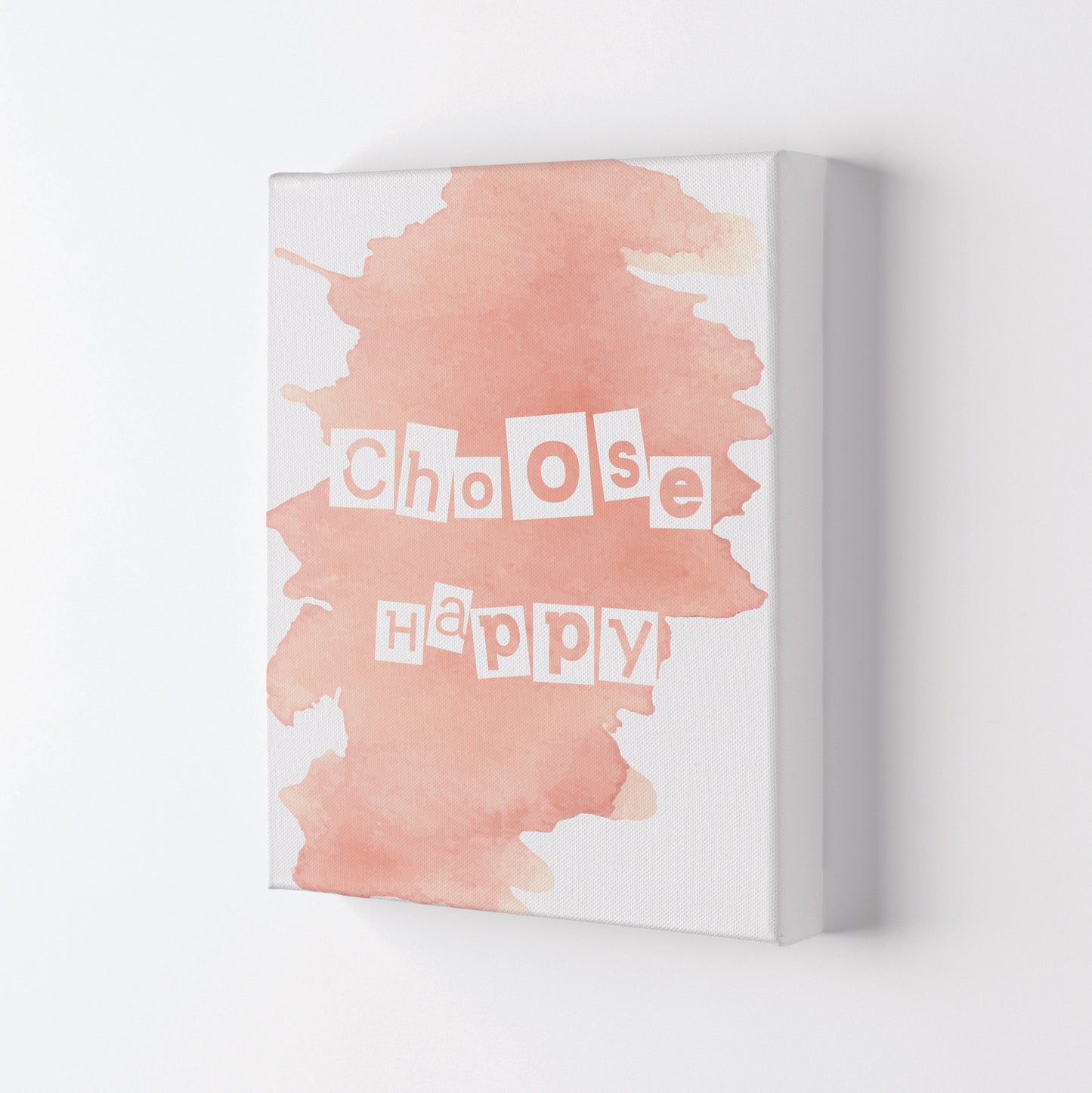 Sandsberg | Wählen Sie Happy Peach Aquarell Modern Print