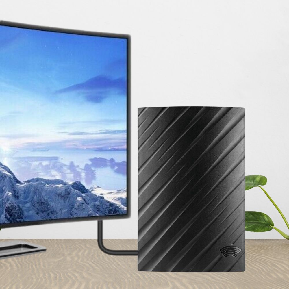 Große Reichweite für drinnen, HDTV 4K Digitale Antenne, 600 Meilen
