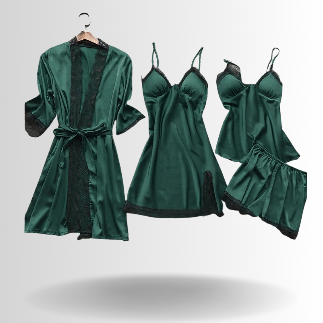 COSY DROMEN | Winterbeständige Damenpyjama | Elegante und Stilvolle Nachtwäsche