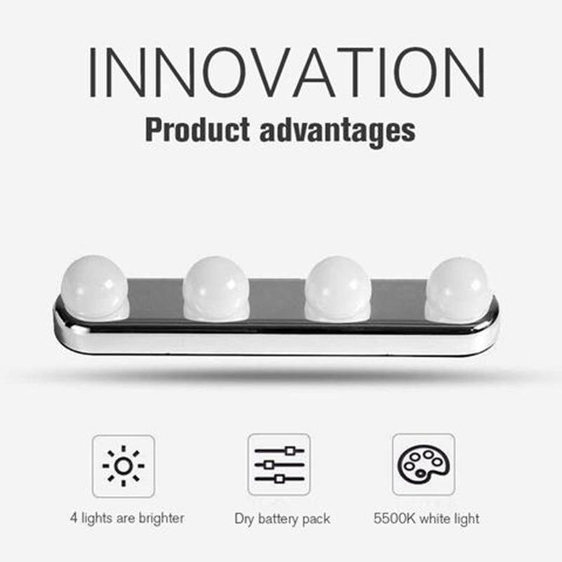 Draagbare make-up LED-vullamp