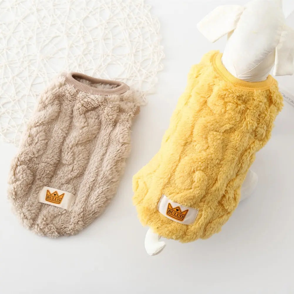 Welpen Strickweste - Hund und Katzenbekleidung