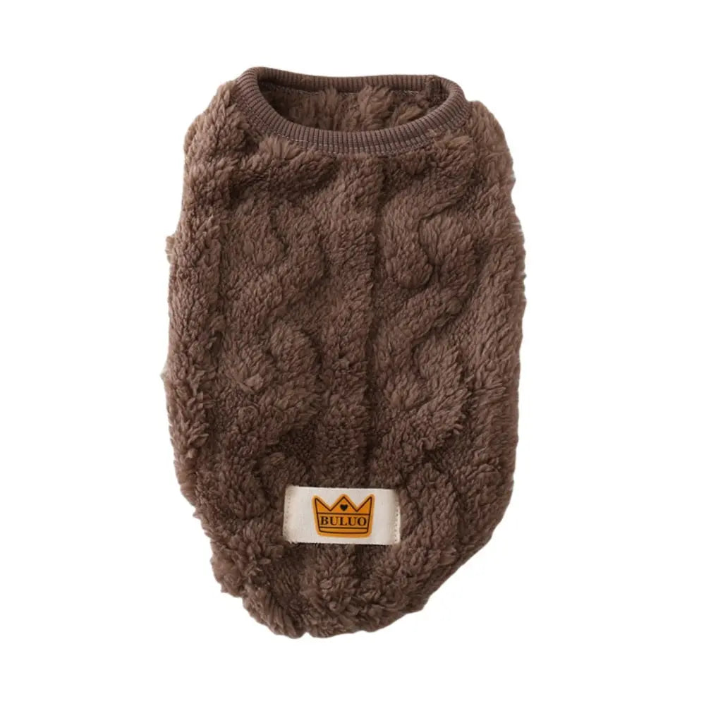 Welpen Strickweste - Hund und Katzenbekleidung