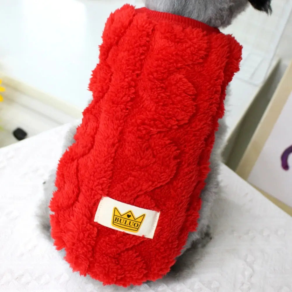 Welpen Strickweste - Hund und Katzenbekleidung