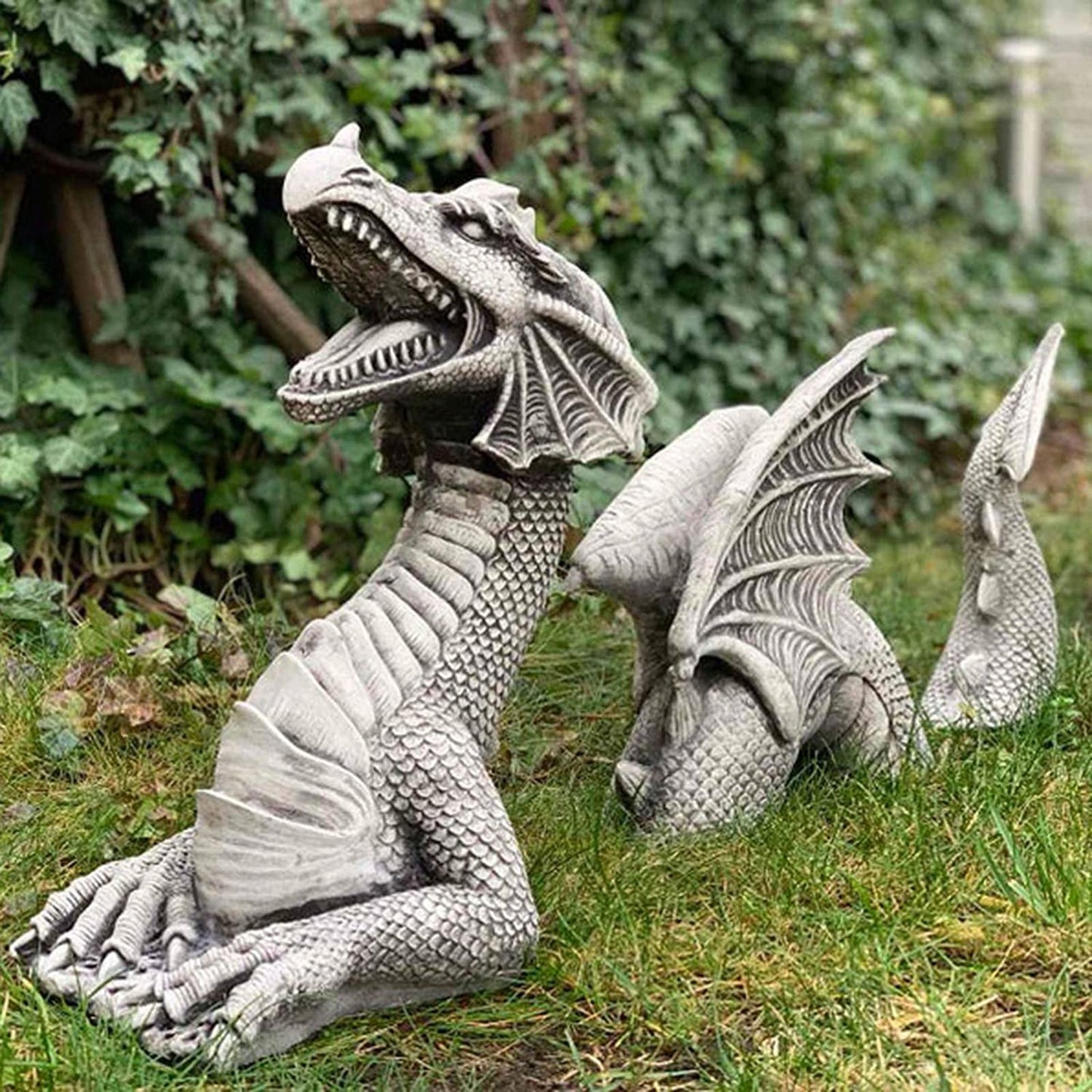 Riesiger Drache Gartendekoration