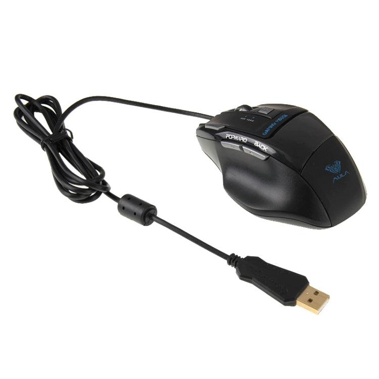 Sandsberg | Aula Killing Soul Behead Series Verdrahtete USB Stille / Rutschfeste QWERTZ-Tastatur mit Blu-ray-Hintergrundbeleuchtung + 500-1000Hz Rückgabefrequenz 7D Gaming Maus Combo-Kit, Deutsche Sprache Tasten