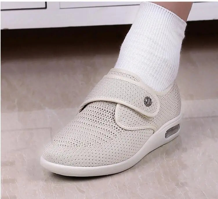 Orthopädie Schuhe für breite Füße geschwollen Daumen Eversion Einstellung weich Diabetiker Mama und Papa
