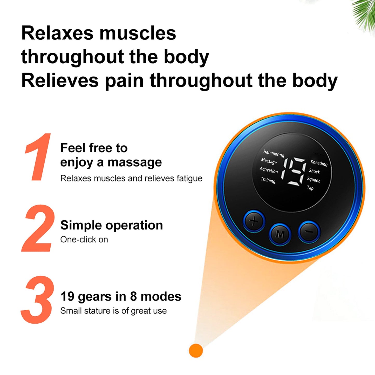 Elektrisches EMS Nackenmassagegerät
