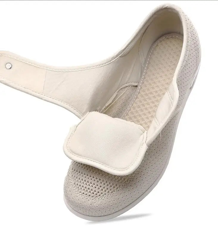 Orthopädie Schuhe für breite Füße geschwollen Daumen Eversion Einstellung weich Diabetiker Mama und Papa