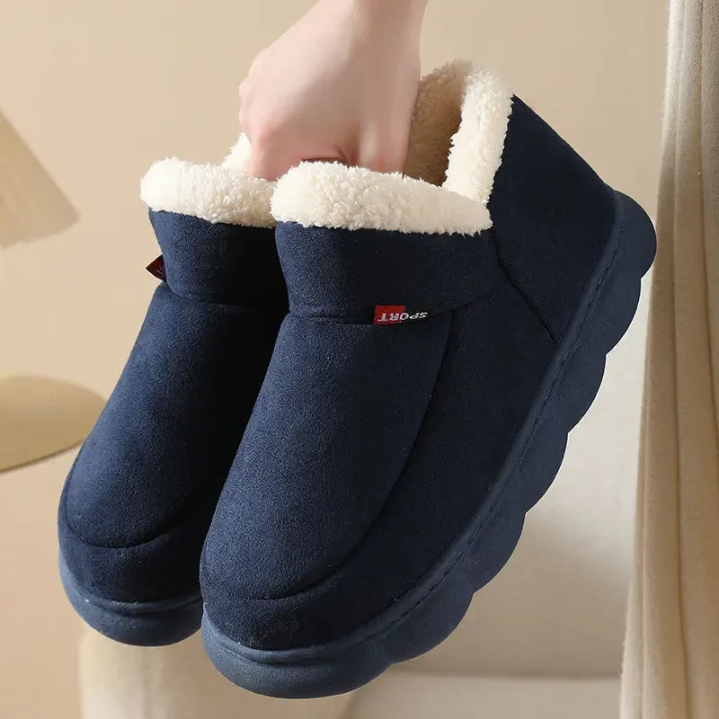 Winter Warme Dicke Pantoffeln | Komfortable Indoor Hausschuhe