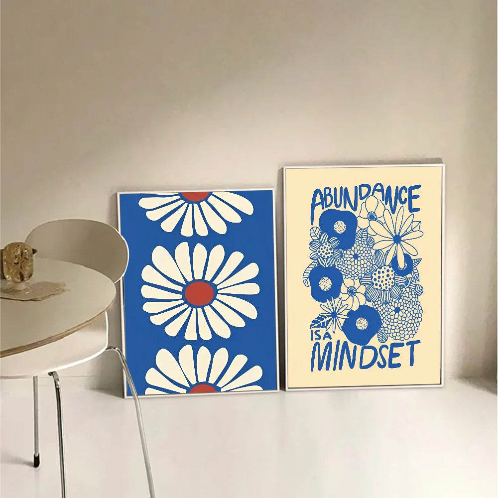 Sandsberg | Abstrakte Plakate zum Thema Blau