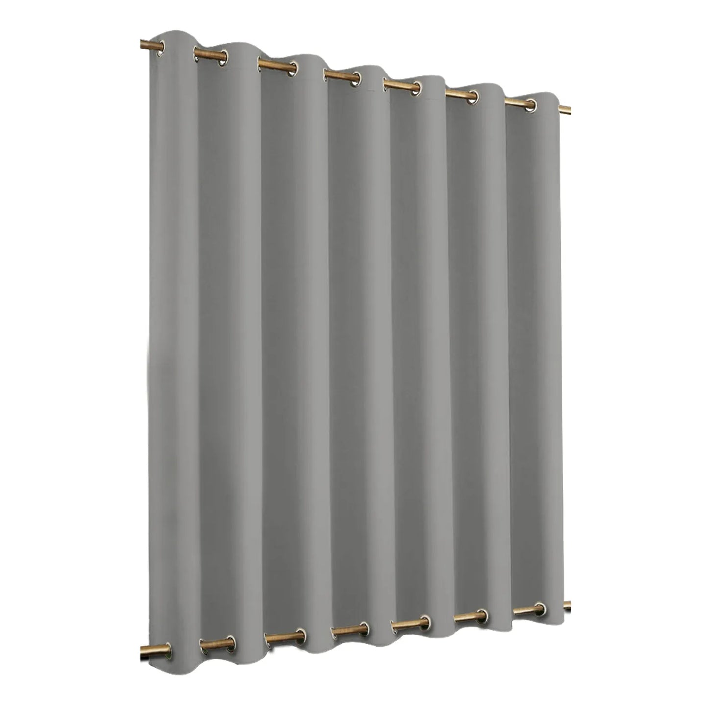 Extra große Blackout winddichte Outdoor-Vorhänge - Wasserdichte Patio-Thermalvorhänge mit Ösen & Ösen - Ideal für Gartenprivatsphäre