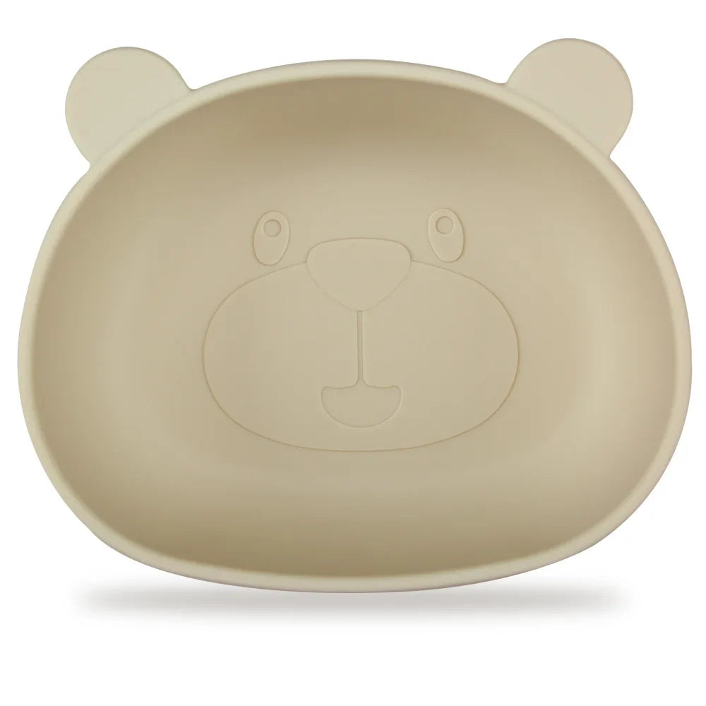 BPA-freie Silikon Panda Baby Geschirr Set