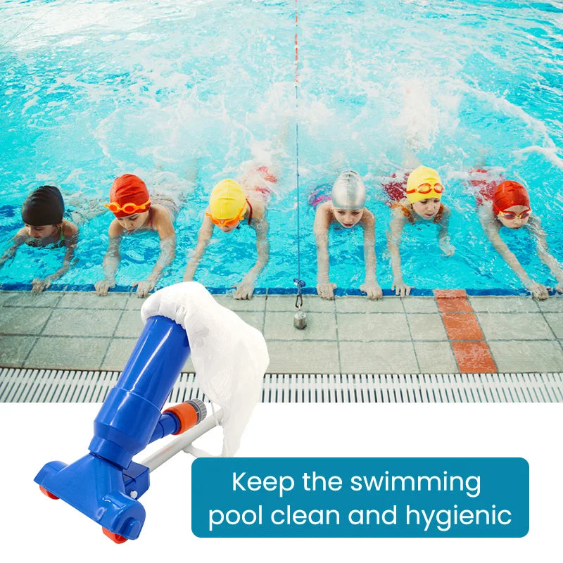 Pool-Saugerreinigungsset: Schwimmbad-Sauger-Set für saubere Böden - Enthält Skimmer und Filter, essentielles Poolreinigungswerkzeug