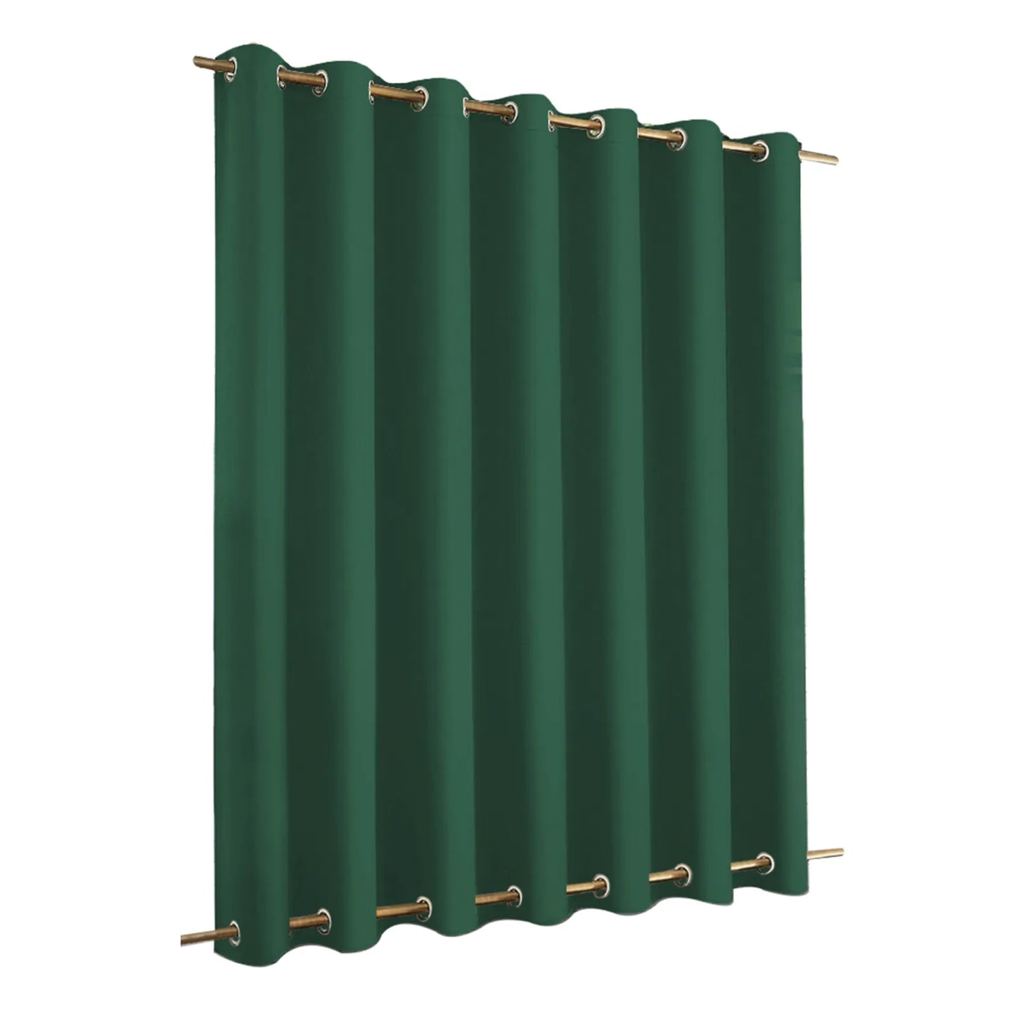 Extra große Blackout winddichte Outdoor-Vorhänge - Wasserdichte Patio-Thermalvorhänge mit Ösen & Ösen - Ideal für Gartenprivatsphäre