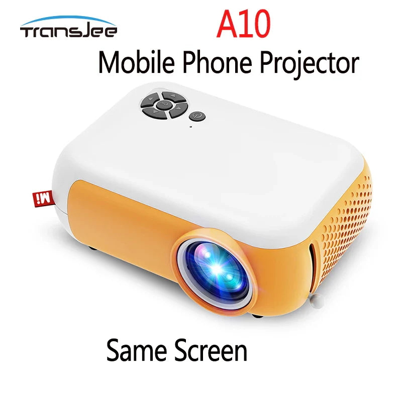 Sandsberg | A10 LED Mini 3D Projektor 4K 1080P Heimkino HDMI Smart TV