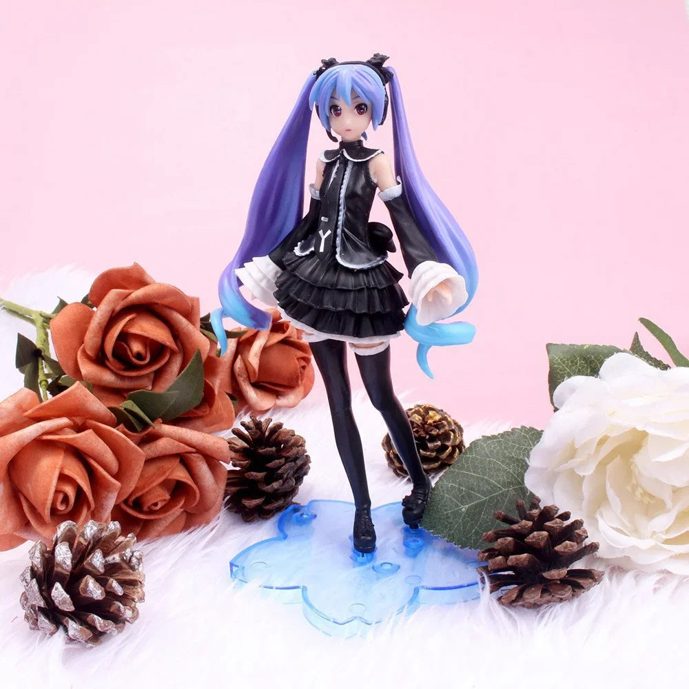 Neue Anime Miku Süß Kawaii Virtuelle Sängerin Miku Manga Statue Figuren PVC Actionfigur