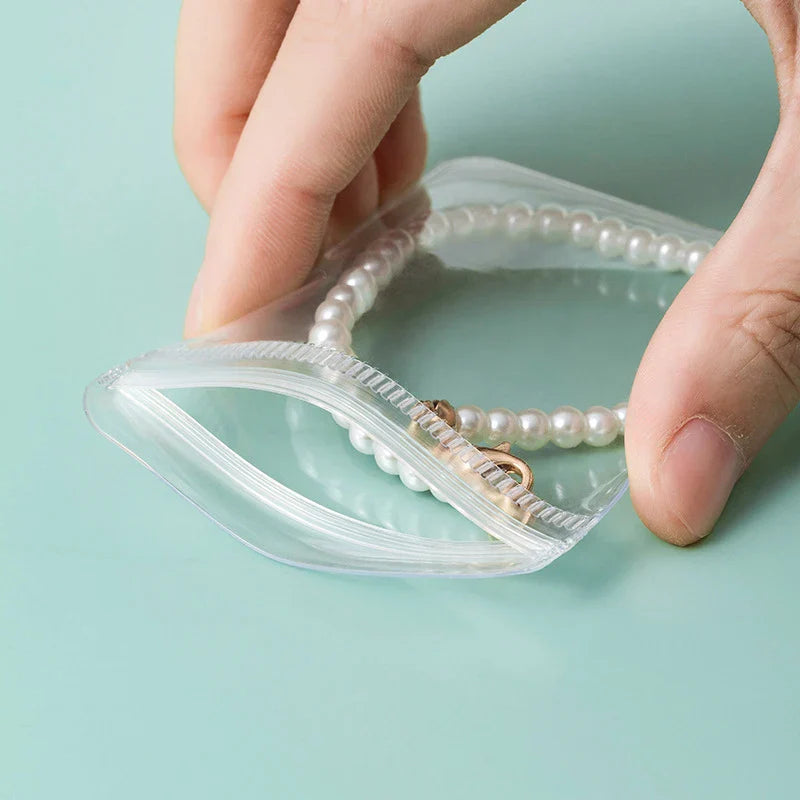 JewelryBook: Transparent Schmuck Aufbewahrung Buch Satz
