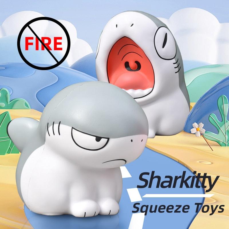 Sandsberg | Sharkitty Stress Relief Companion Knijpspeelgoed