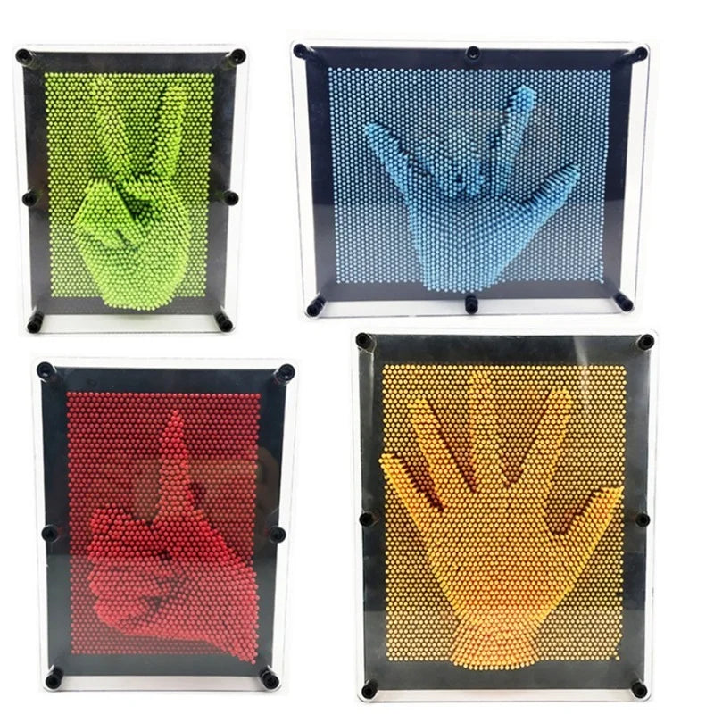 Erhöhen Sie den Familienspaß mit dem MGS Farbigen 3D Clone Pixel Art Face-Palm Spielzeug. Das perfekte kreative Geschenk!