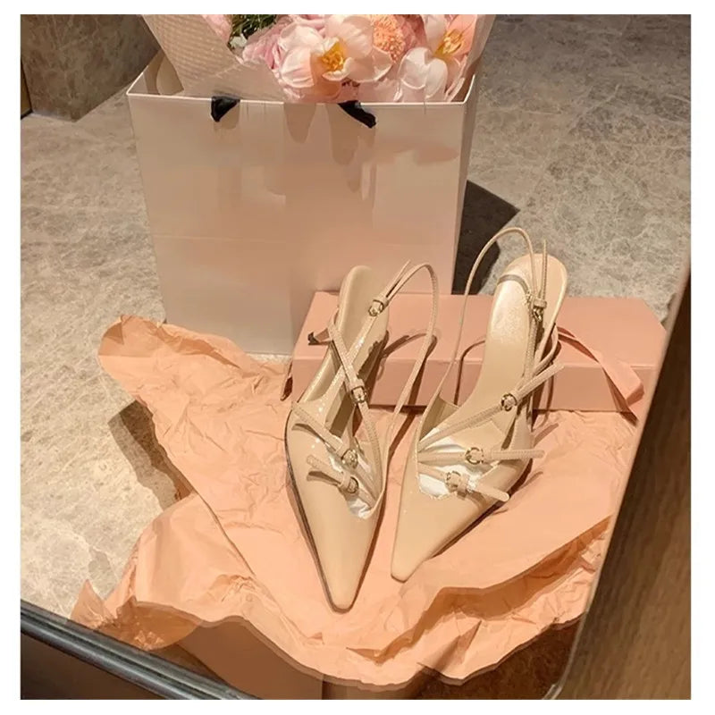 Patentleder Quadratzehen Damen Pumps 6cm hohe Absätze Elegante Frühling Sommer Büro Damen Schuhe