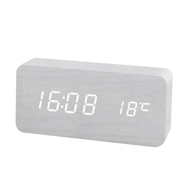 WoodTime – Natürliche Holz Digitaluhr