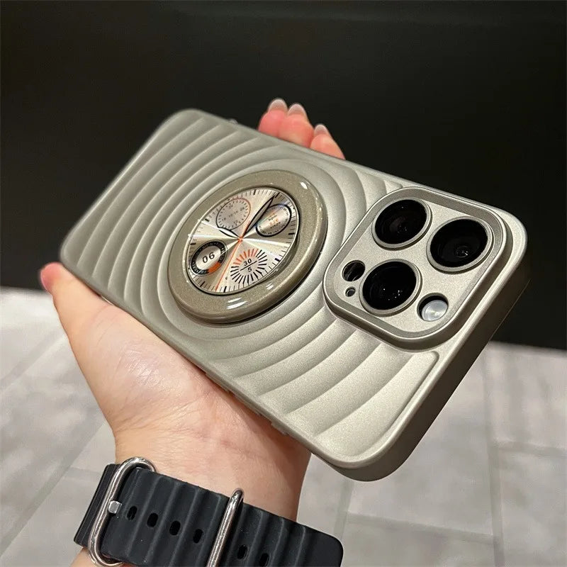Uhr Wasserwelle Magsafe Halterung Handyhülle