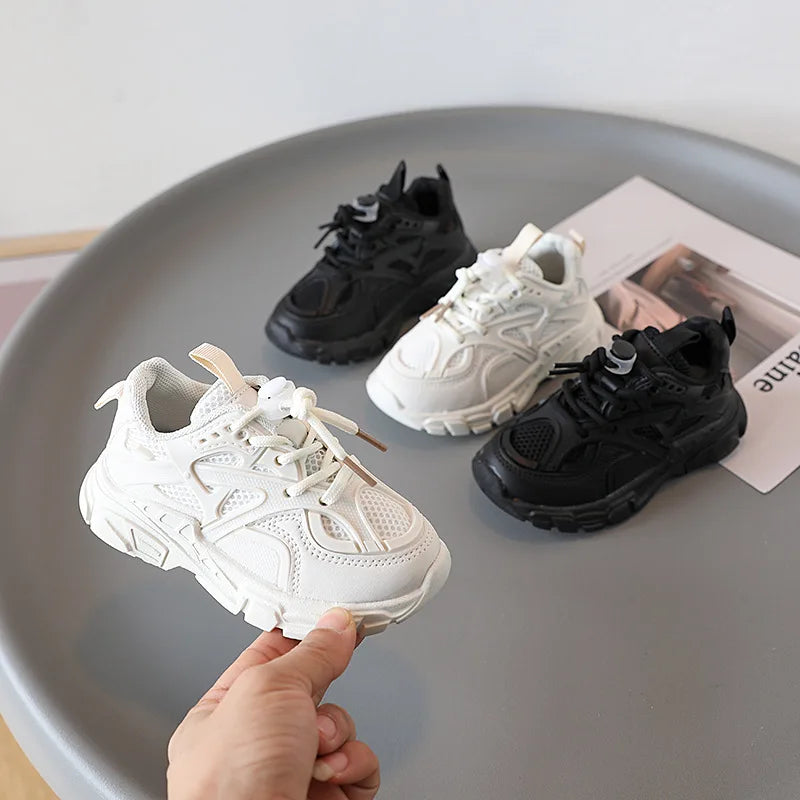 Kinder Netz Atmungsaktive Sneakers Frühling Herbst Baby Weiche Sohle Freizeit Schuhe Schule Sport Für Jungen Mädchen