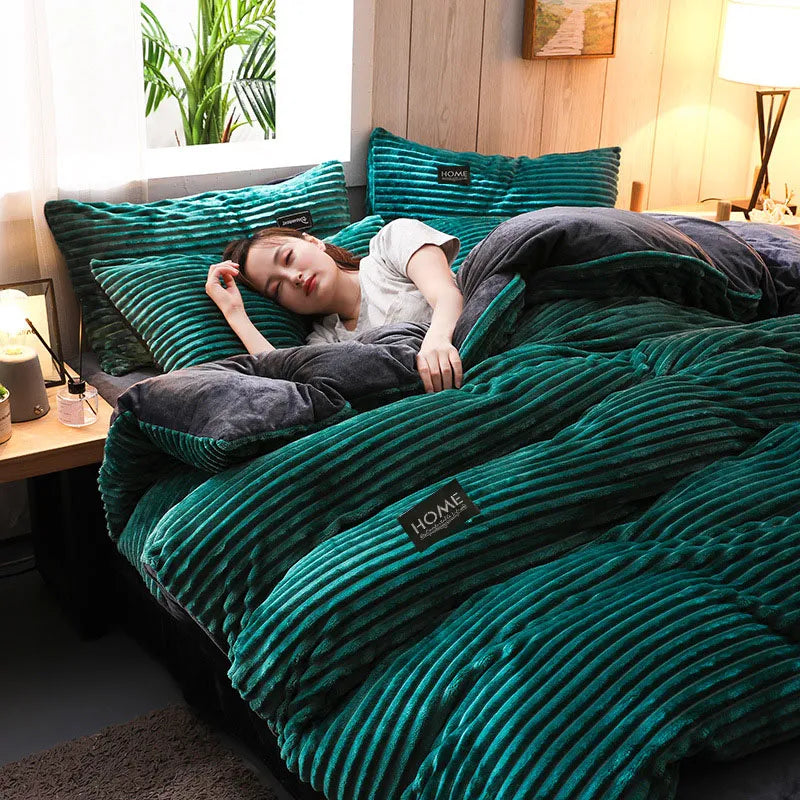 Luxuria | Samt Bettbezug | Weich & Warm | Luxus Atmosphäre
