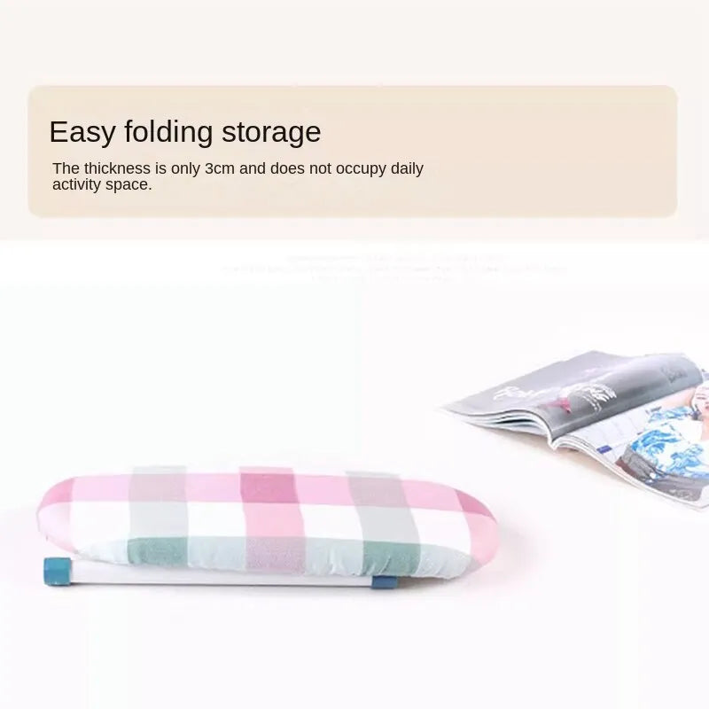 Kompakte tragbare Mini-Bügelbrett - Ideal für Kleidung, Ärmel und Hemden, klein und leicht zu verstauen und zu transportieren