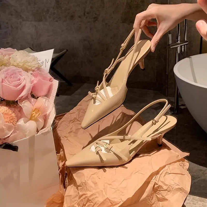 Patentleder Quadratzehen Damen Pumps 6cm hohe Absätze Elegante Frühling Sommer Büro Damen Schuhe