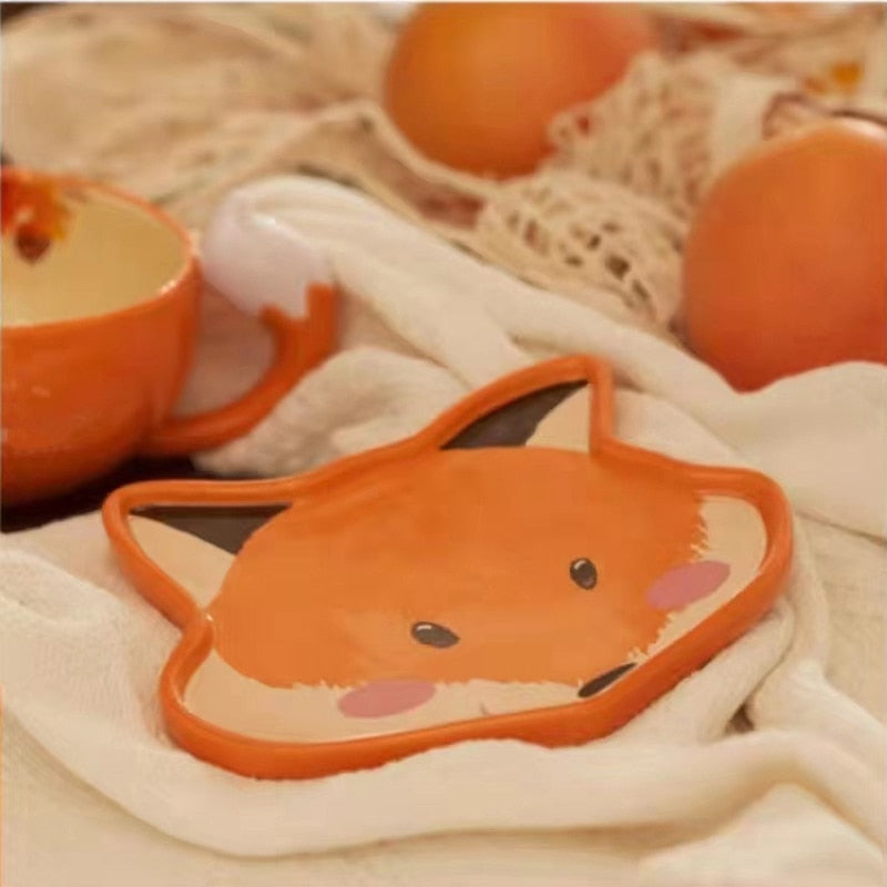 Herbst Kitsune Becher