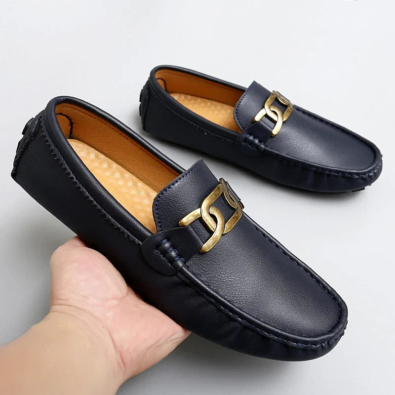 Herren Freizeit Schuhe Atmungsaktive Slipper Sneaker Flach Handgemacht Retro Freizeit Slipper