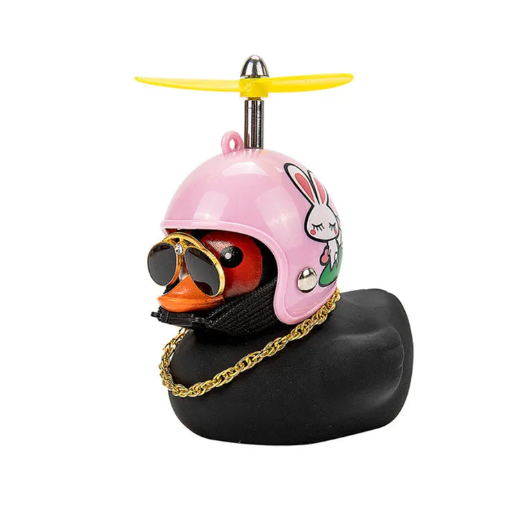 Sandsberg Enten Fahrradklingel mit Helm