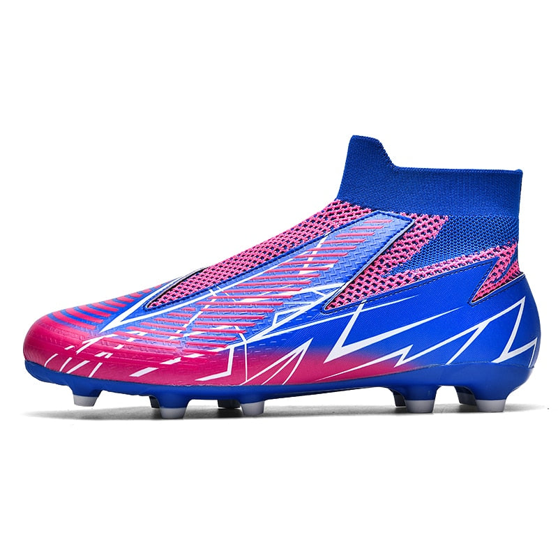 Fußballschuhe ohne Schnürsenkel Professionelle Fußballschuhe Herren Atmungsaktive Fußballschuhe Rutschfest Outdoor Training