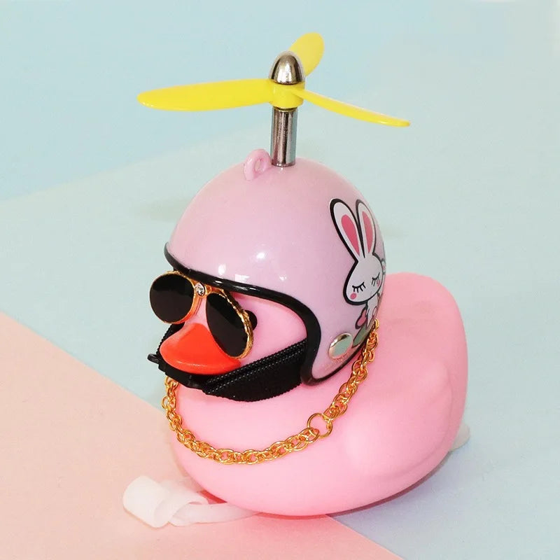 Sandsberg Enten Fahrradklingel mit Helm