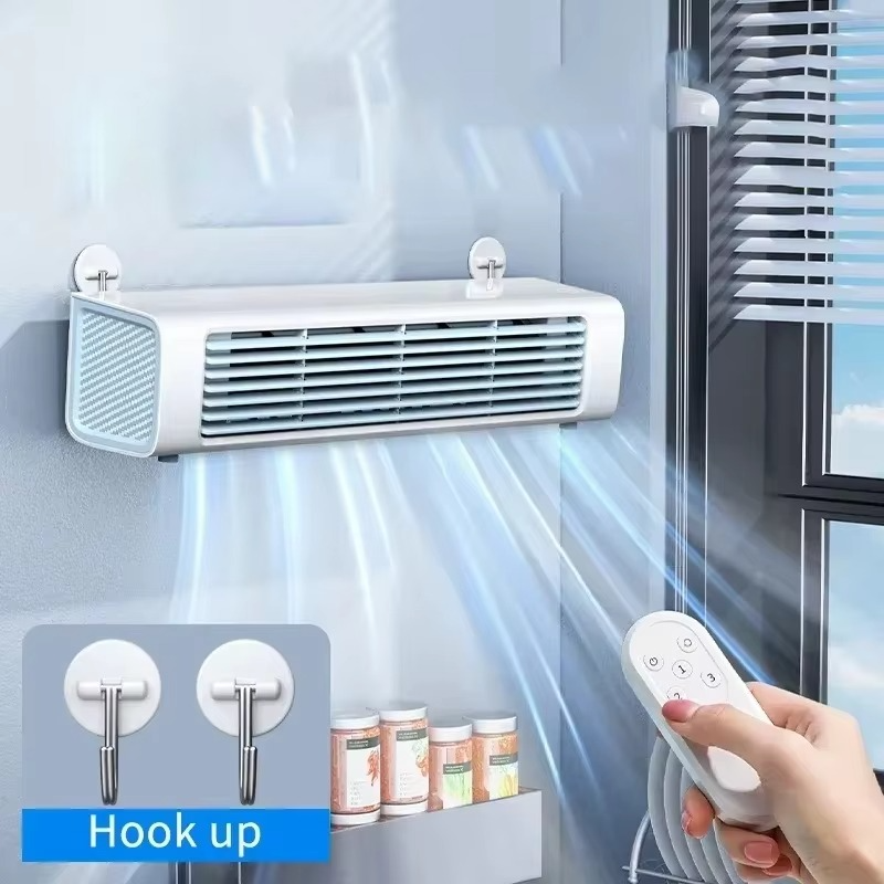 Sandsberg | Ultra-leiser wandmontierter bladeless Ventilator - Leistungsstarker und kompakter Luftkühler für Zuhause und Büroräume