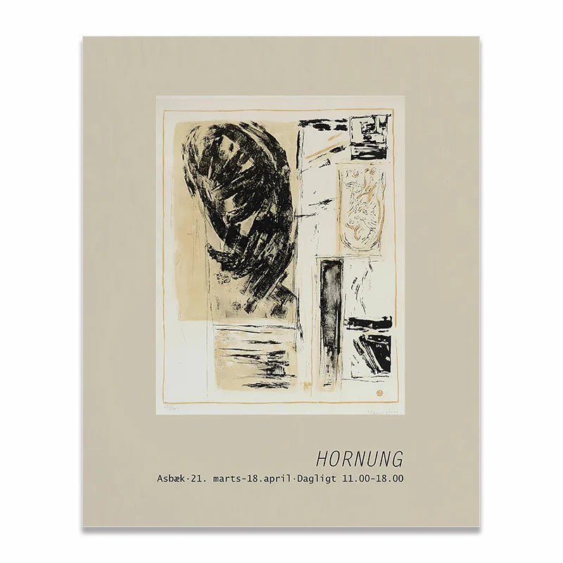 Mittelalterliche Retro-Stil Kollektion Schwarz Weiß Künstler Werke Leinwanddruck Malerei Poster Bild Wandkunst Wohnzimmer Wohnkultur