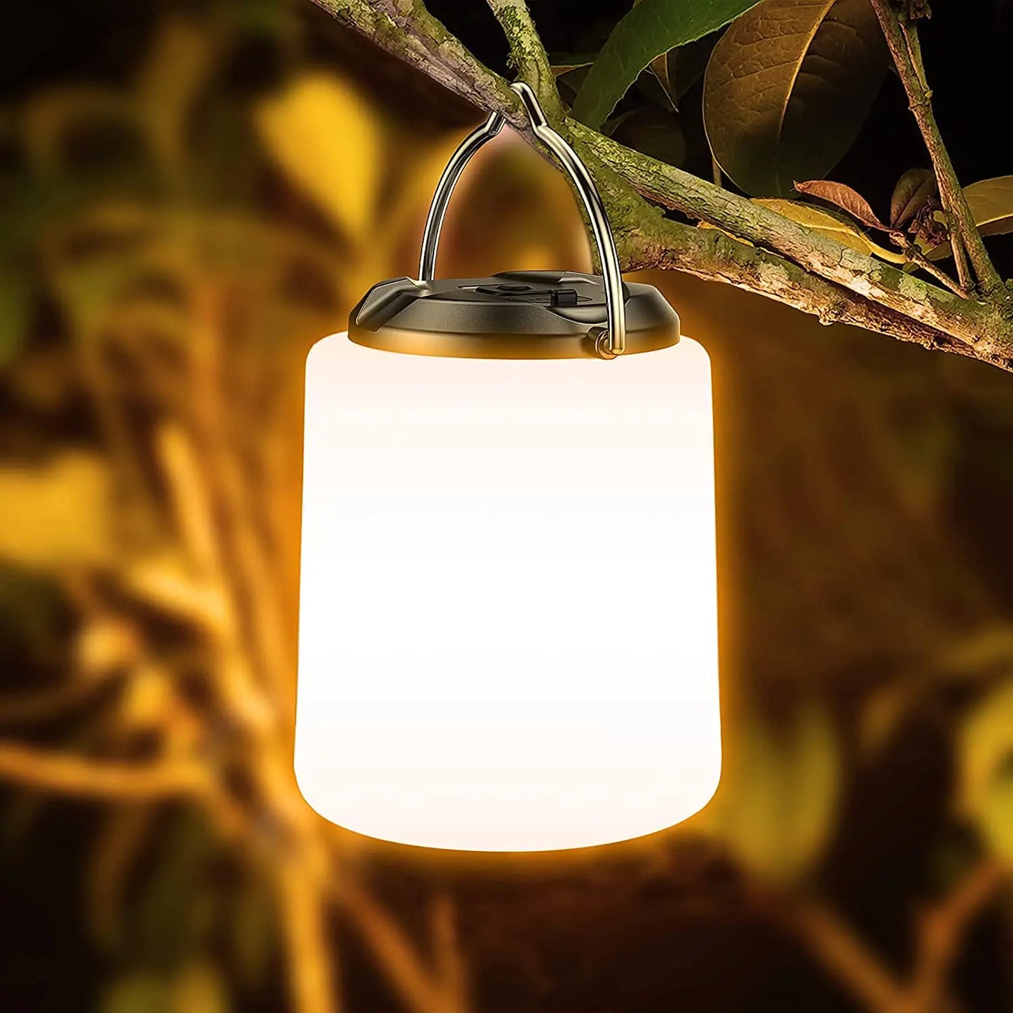Camping-Taschenlampe - 3000K Warmweiß wasserdichtes Notlicht