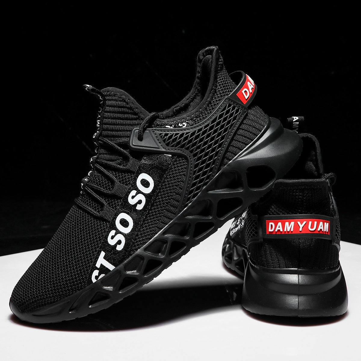 Herren Laufschuhe Atmungsaktive Outdoor Sports Leichte Sneakers für Damen Tennis
