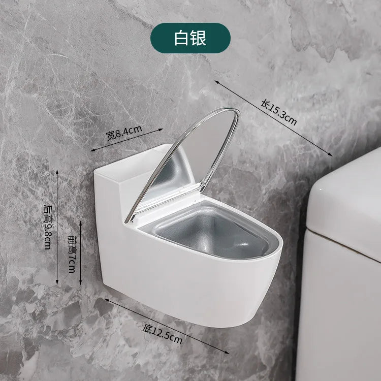 Kreativer Wandmontierter Toiletten-Aschenbecher