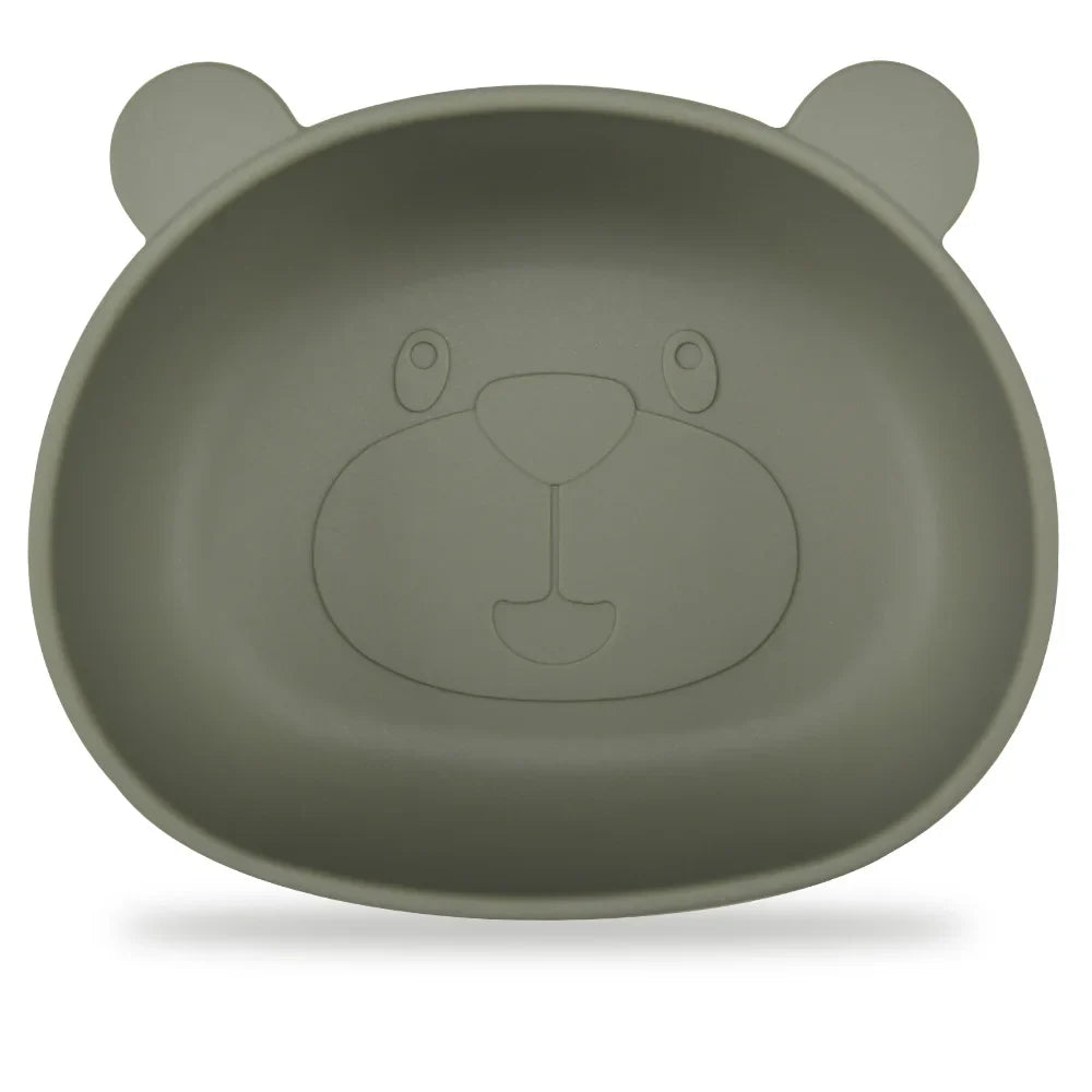 BPA-freie Silikon Panda Baby Geschirr Set