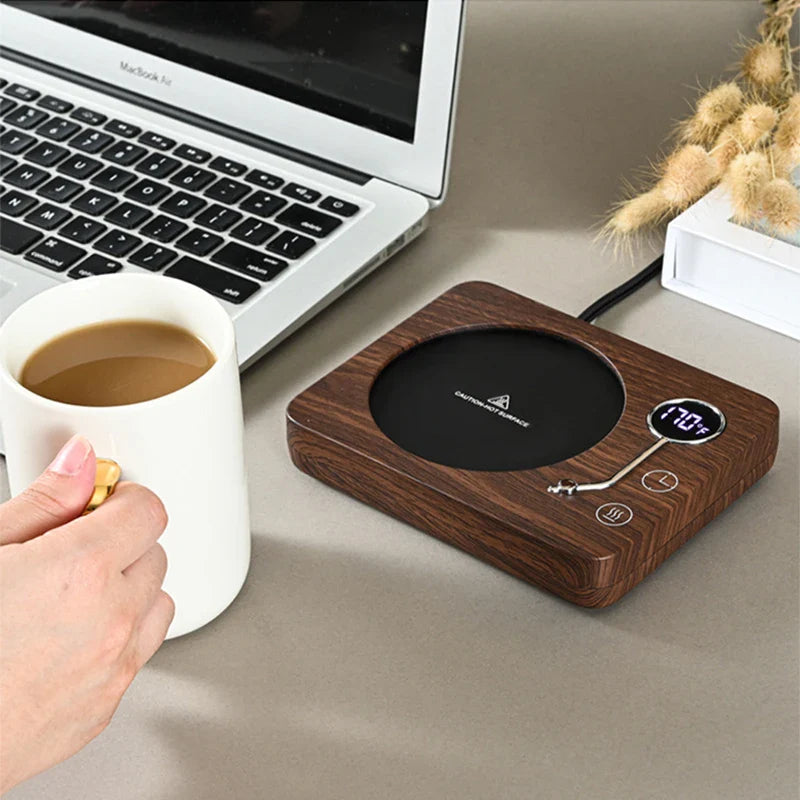 Smart Cup Heater Becherwärmer 3-Gang-Einstellung mit Abschaltautomatik Hält Getränke warm 110V/220V Kaffeetassenwärmer Elektrische Heizunterlage