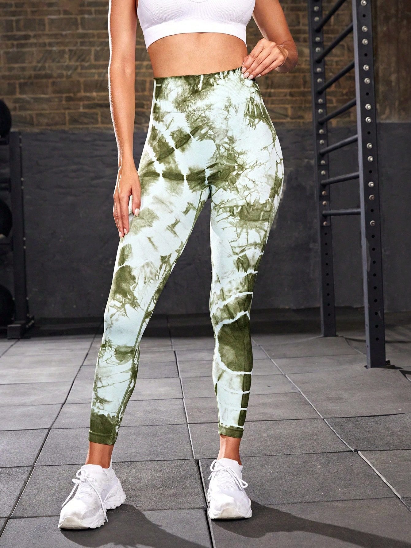 Frauen Druck Nahtlose Hose Leopard Hohe Taille Leggings Dünne Fitness Hose Push-Up Leggings Sporthose Gym Workout Leggings