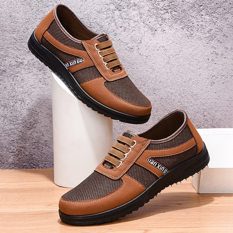 Herren Stoffschuhe mit Atmungsaktivität - Purn