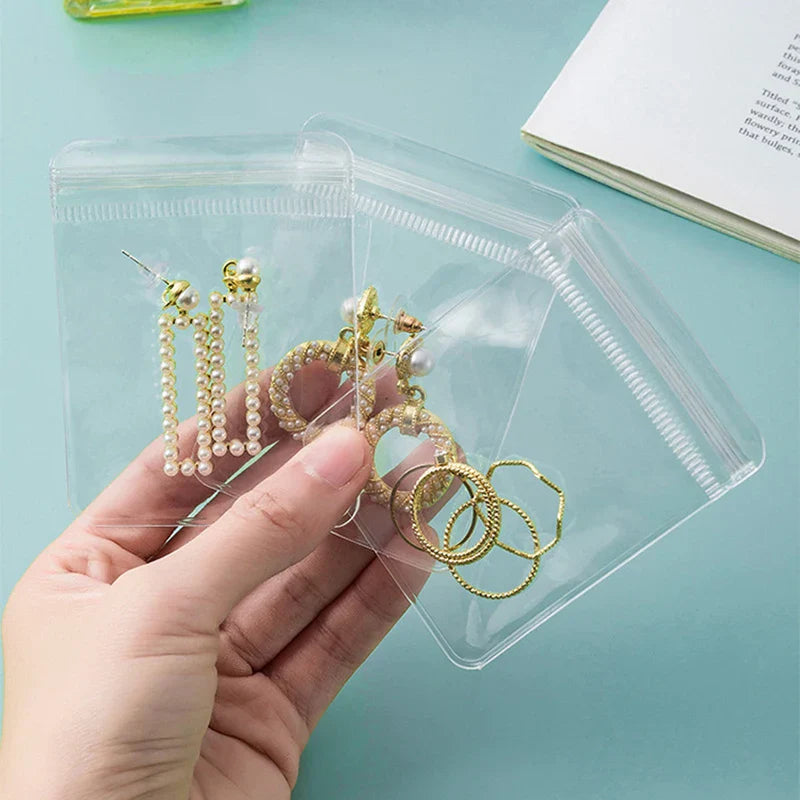 JewelryBook: Transparent Schmuck Aufbewahrung Buch Satz