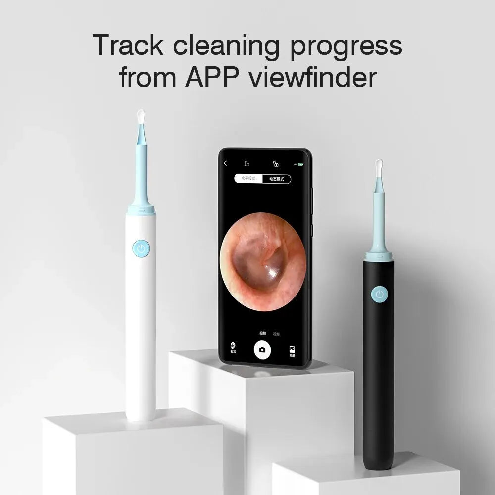 KERUI Smart Wireless Visual Ohrreiniger Löffel Sichere Endoskop Ohrpick 5MP Mini Kamera Ohrenschmalz Entferner Otoskop Ohr Werkzeuge Gesundheitsversorgung
