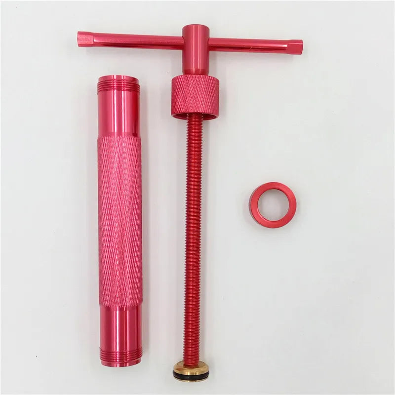 Rotary Ton- und Fondant-Extruder-Presse - Tortenskulptur-Waffe mit 20 Spitzen, Zuckermasse-Bastelwerkzeug für Tortendekoration und -schnitzen