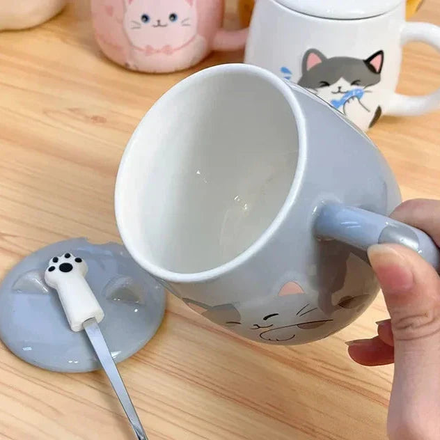 Kawaii Kätzchen Tassen